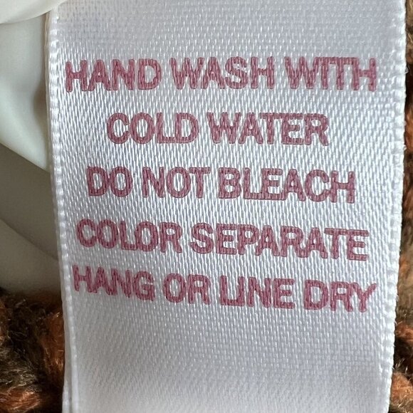 So Me NWT Womens M Oversized Bishop Sleeves Cropped Cardigan Ombre Sweater Boho - Picture 13 of 16